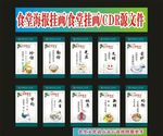 食堂文化的饭堂海报