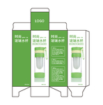 水杯包装展开图