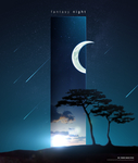 星空创意海报