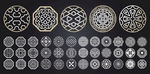 矢量中式传统图案系列