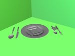餐具模型 厨具