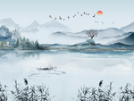 新中式山水