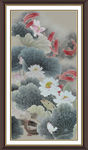 国画荷花