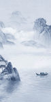 现代 新水墨山水画 TIF分层