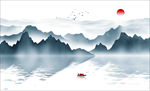 水墨山水