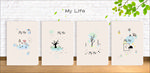 封面设计 my life