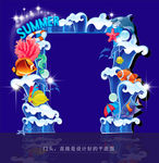 海浪门头