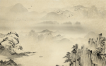 国画背景墙