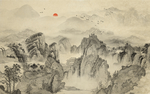 国画背景墙