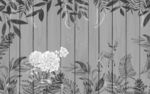 手绘叶子现代装饰画 TIF分层