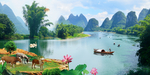 山水风景