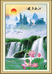 中式山水画