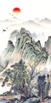 高级精美新山水图 TIF分层