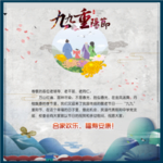 重阳节贺卡 尊老爱老贺卡