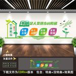 阅览室文化墙