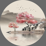 古典山水画 禅意山水装饰画