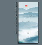 玄关山水画