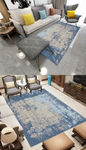 北欧简约抽象几何地毯地垫设计