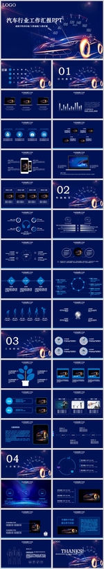 汽车行业汽车销售发布会PPT