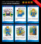 工地施工安全挂画