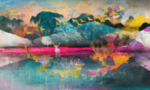 抽象油画