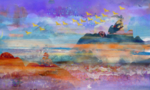 抽象油画