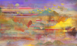 抽象油画
