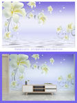 背景墙图片花朵