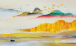 抽象油画