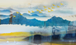 抽象油画
