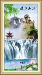 玄关山水画