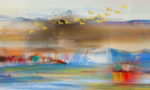 抽象油画