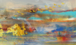 抽象油画