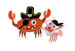 螃蟹与虾共舞