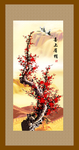 国画梅花