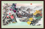 国画牡丹
