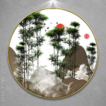 群山山水