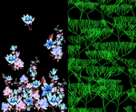 定位花