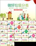 垃圾分类处理环保生态政府ppt