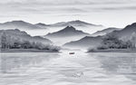 山水装饰画 TIF分层