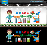 化学实验室文化墙