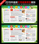 冬季健康教育展板