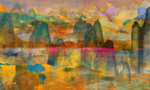 抽象油画
