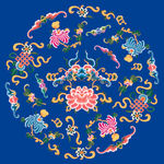 锦绣团花