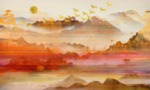 抽象油画