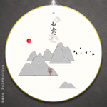 现代无框画