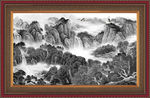 大厅山水画