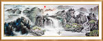 国画山水画
