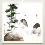 新中式水墨画