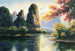山水画